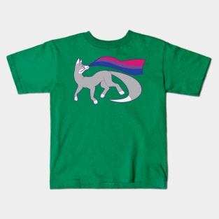 Bi Pride Fox Kids T-Shirt